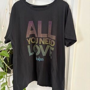 Beatles - Men’s Black T Shirt